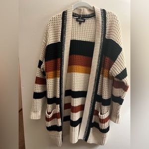 Express oversized knit cardigan- S